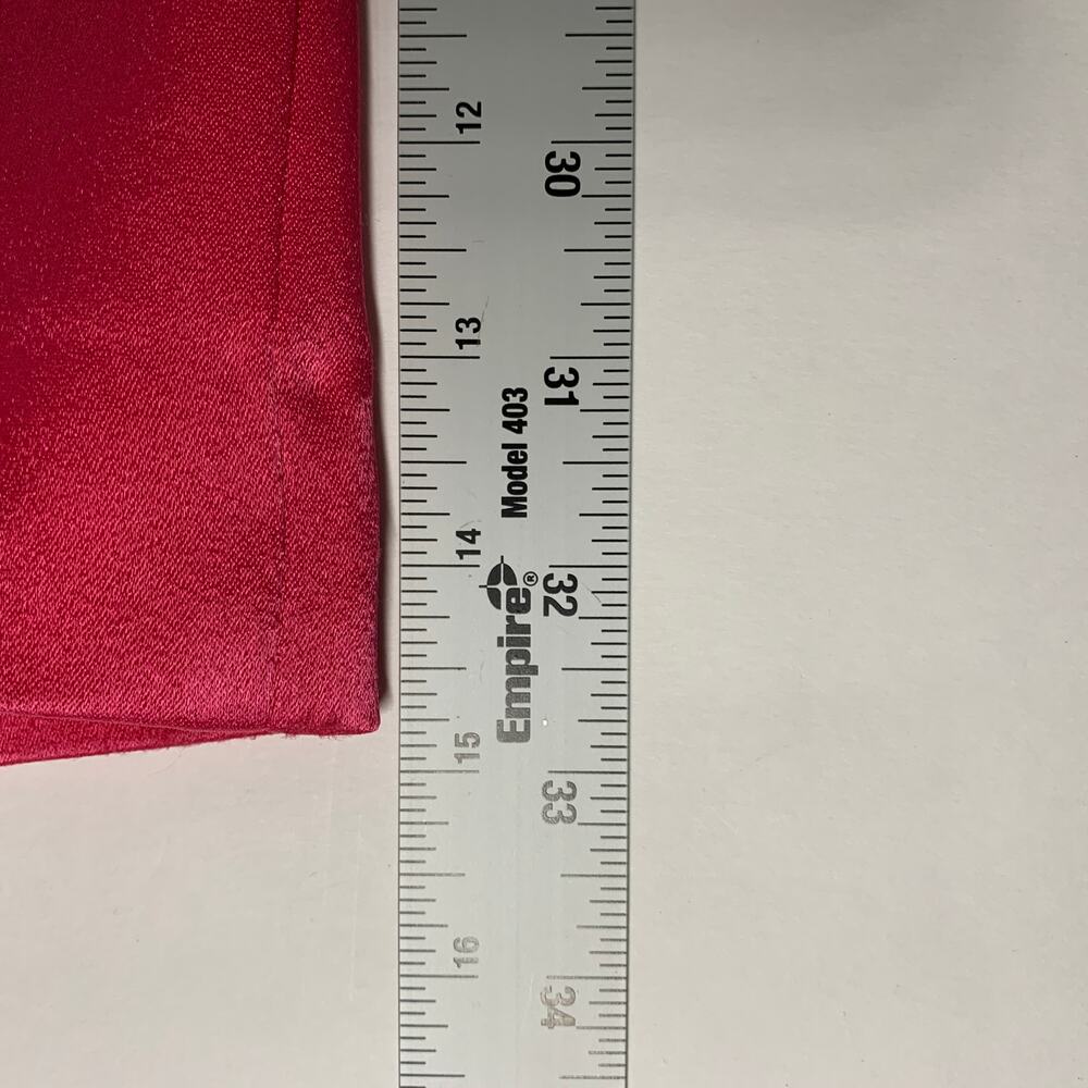 Alice + Olivia 4 Jody High Waisted Front Slit Satin Trouser Pant Wide Leg Pink - Picture 8 of 10